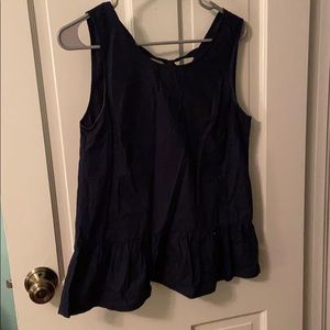 J Crew Sleeveless Blouse
